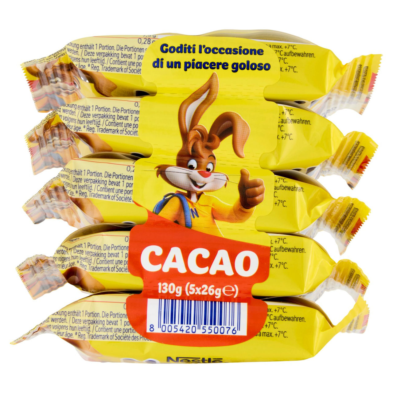 NESQUIK Snack Cacao 5 x 26 g