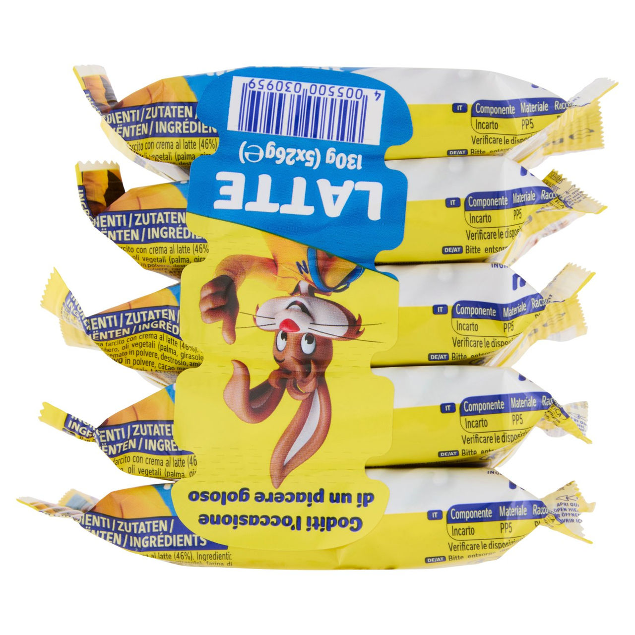 NESQUIK Snack Latte 5x26g