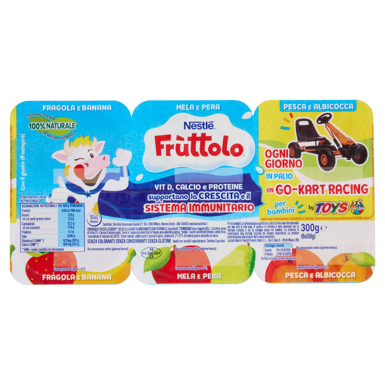 Fruttolo Frutti Misti 6x50g Nestlé vendita online