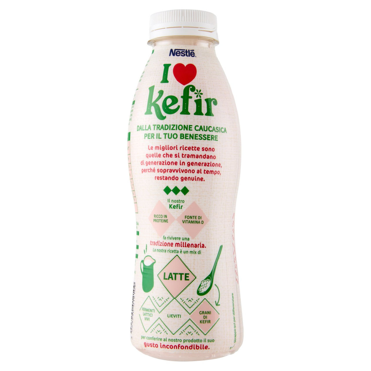 NESTLÉ I Love kefir Gusto Fragola 500 g