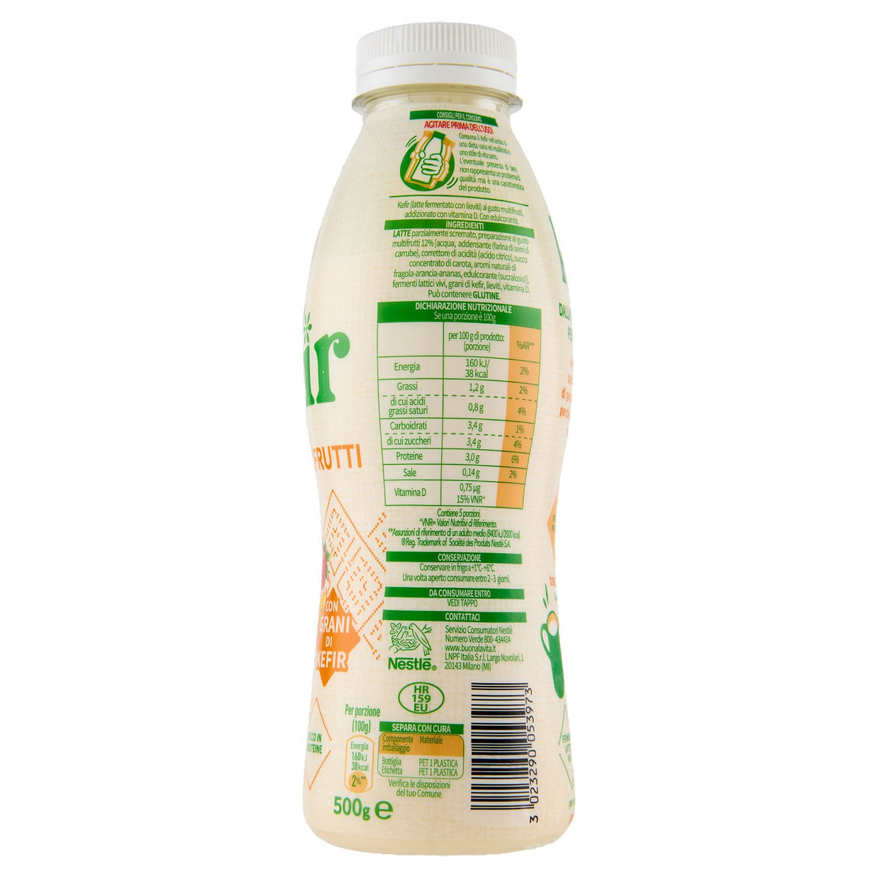 NESTLÉ I Love kefir Gusto Multifrutti 500g