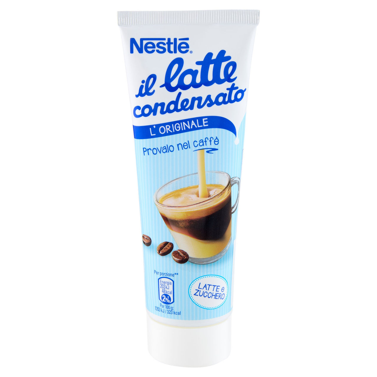 NESTLÉ il Latte Condensato Latte Concentrato Zuccherato Tubo 170 g