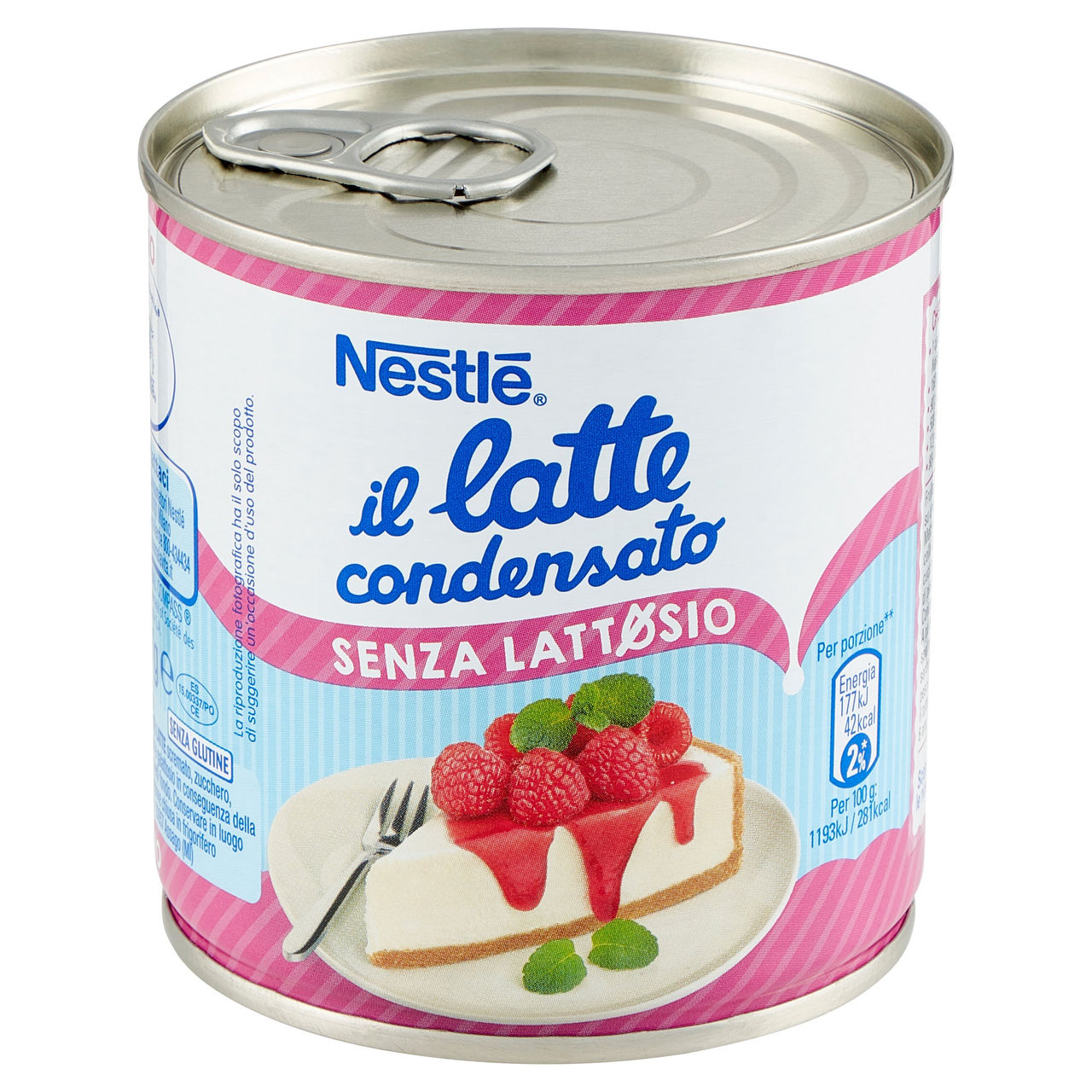 NESTLÉ il Latte Condensato Senza Lattosio Latte concentrato zuccherato senza lattosio latta 387 g
