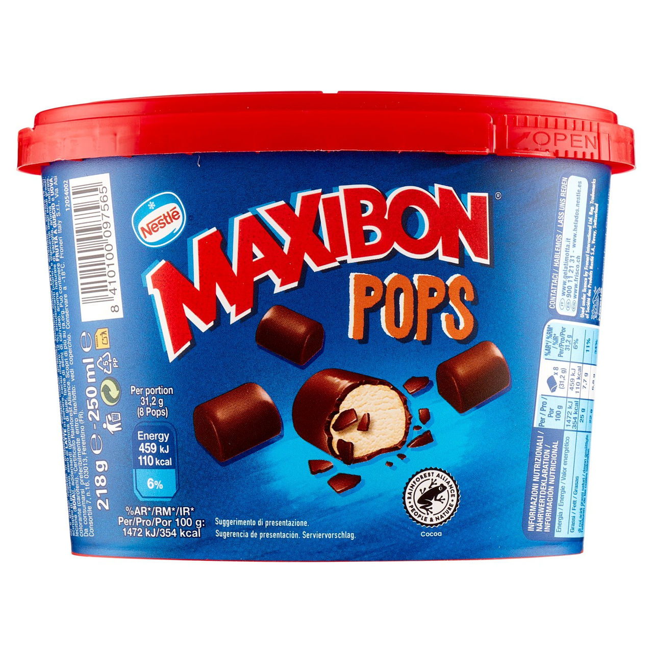 NESTLÉ Maxibon Pops 218 g
