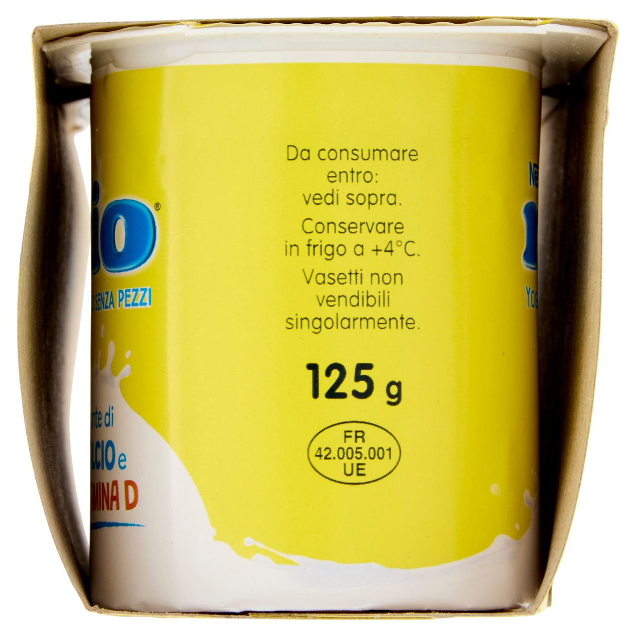 NESTLÉ MIO Yogurt Cremoso Senza Pezzi Mela 2x125g