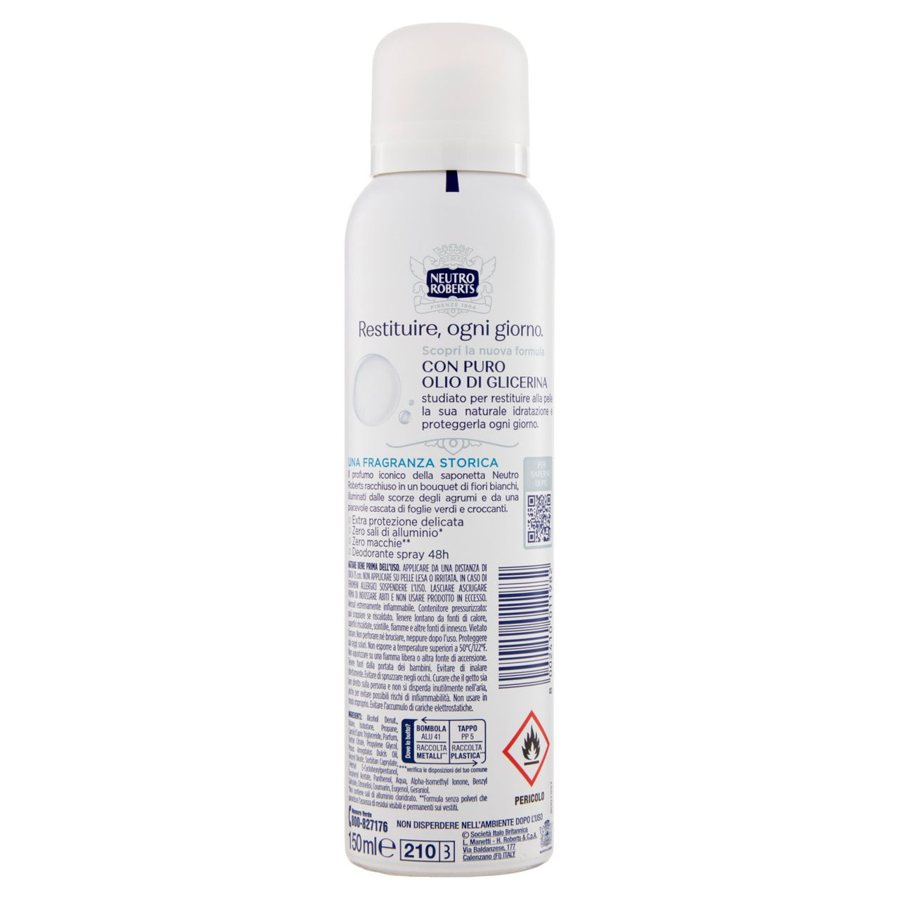 Neutro Roberts Delicato Profumo di Sapone 150 ml