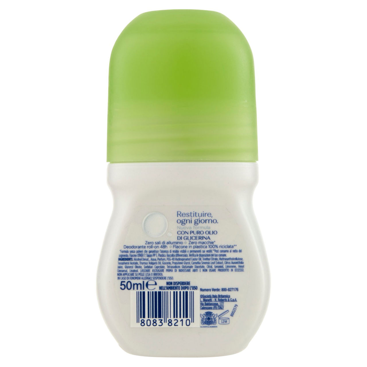Neutro Roberts Fresco Tè Verde e Lime 50 ml