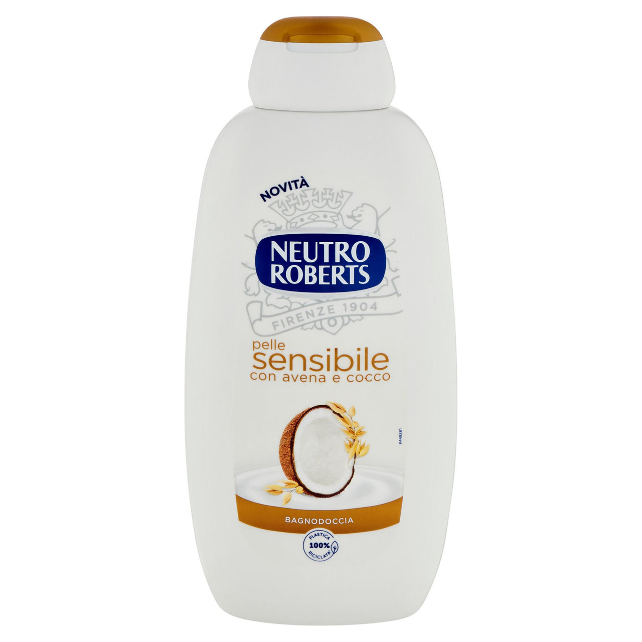 Neutro Roberts pelle sensibile con avena e cocco Bagnodoccia 600 ml