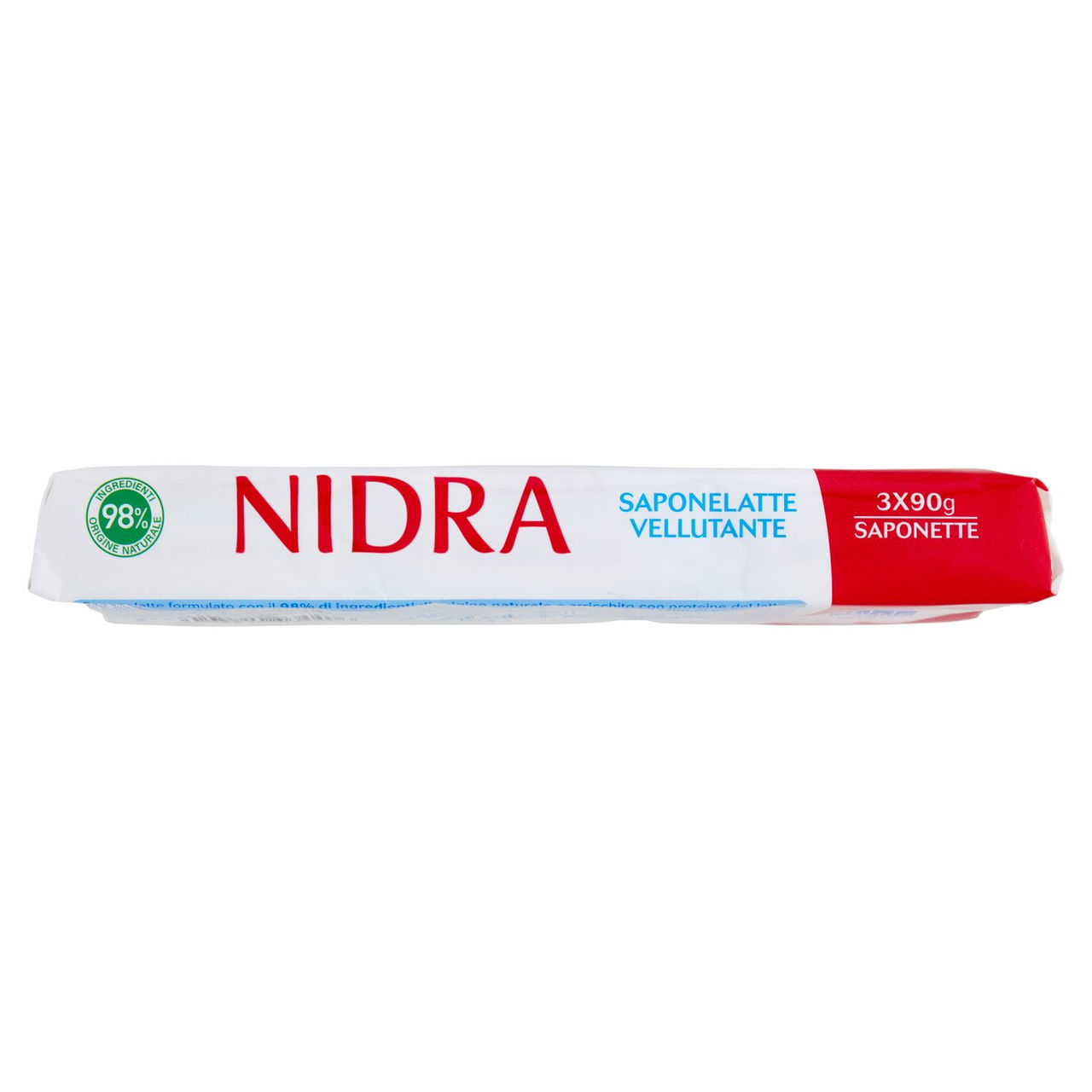 Nidra Sapone Latte Vellutante con Proteine del Latte 3 x 90 g
