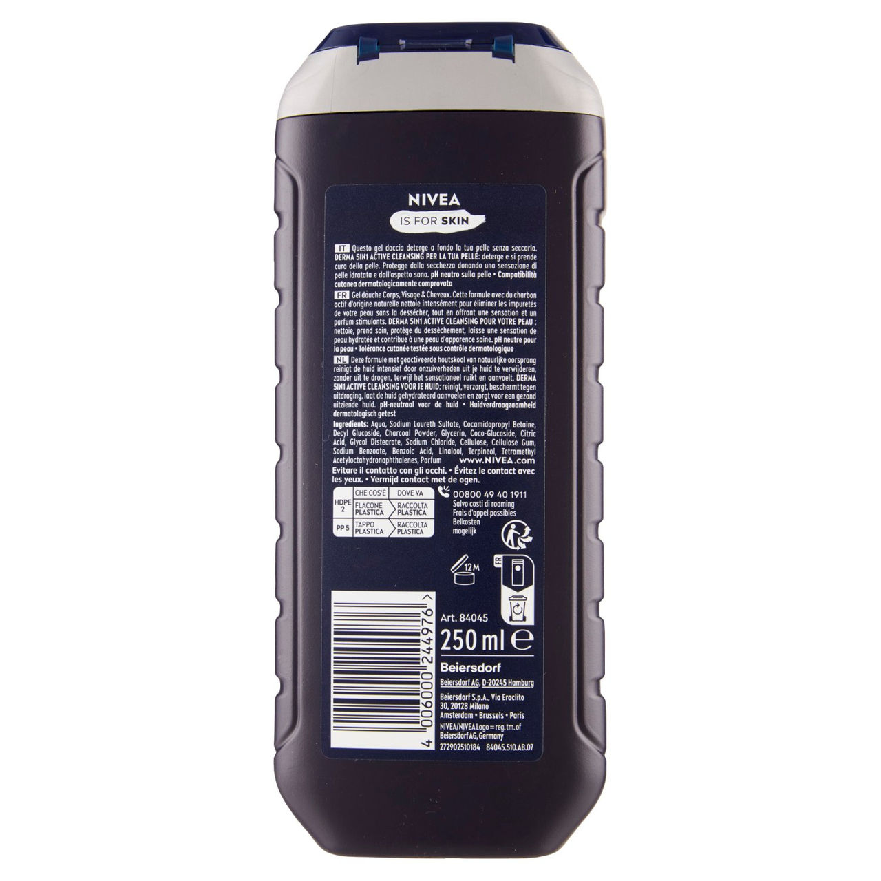 Nivea Men Active Clean Stimulating Shower Gel 250 ml