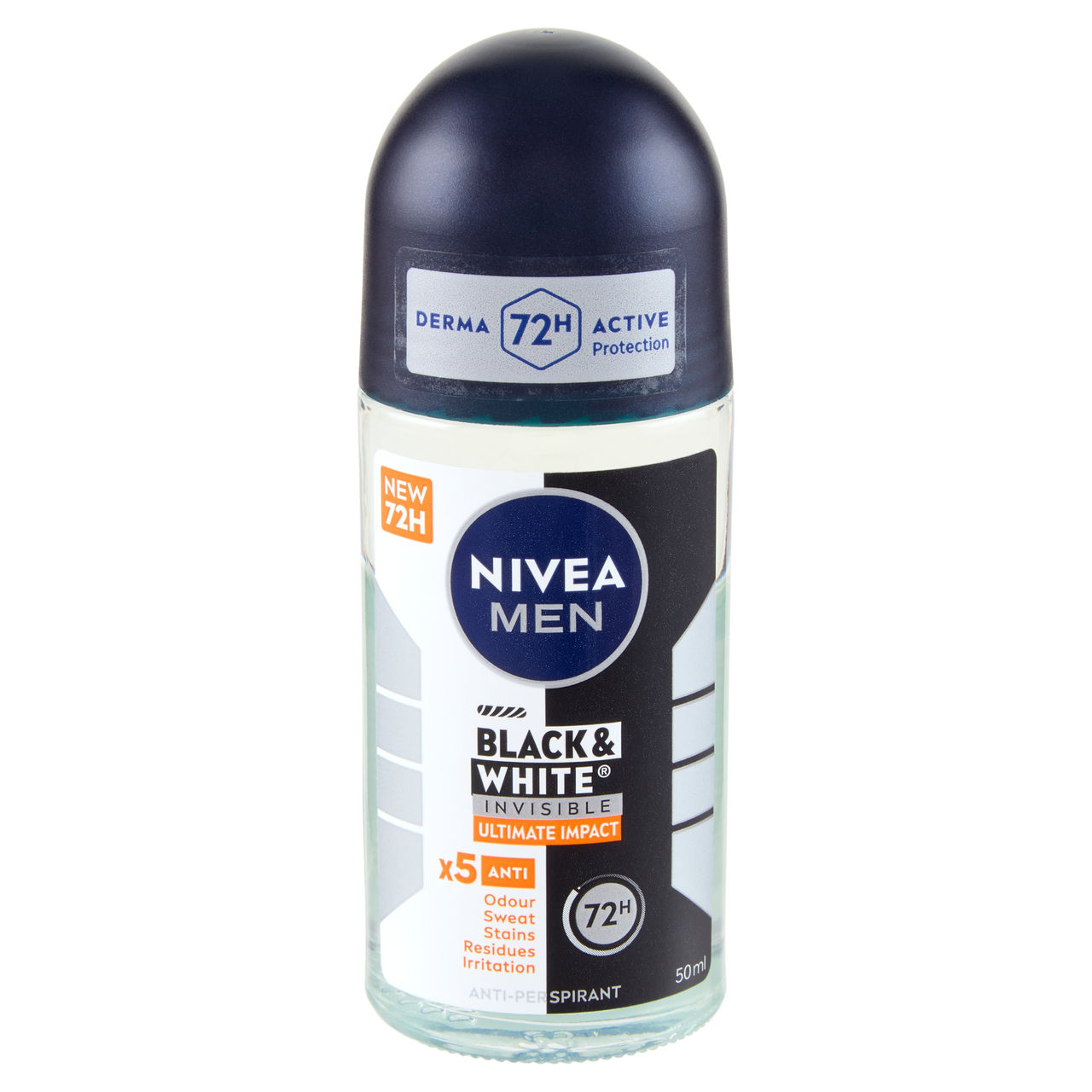 Nivea Men Black & White Invisible Ultimate Impact Anti-Perspirant 50 ml