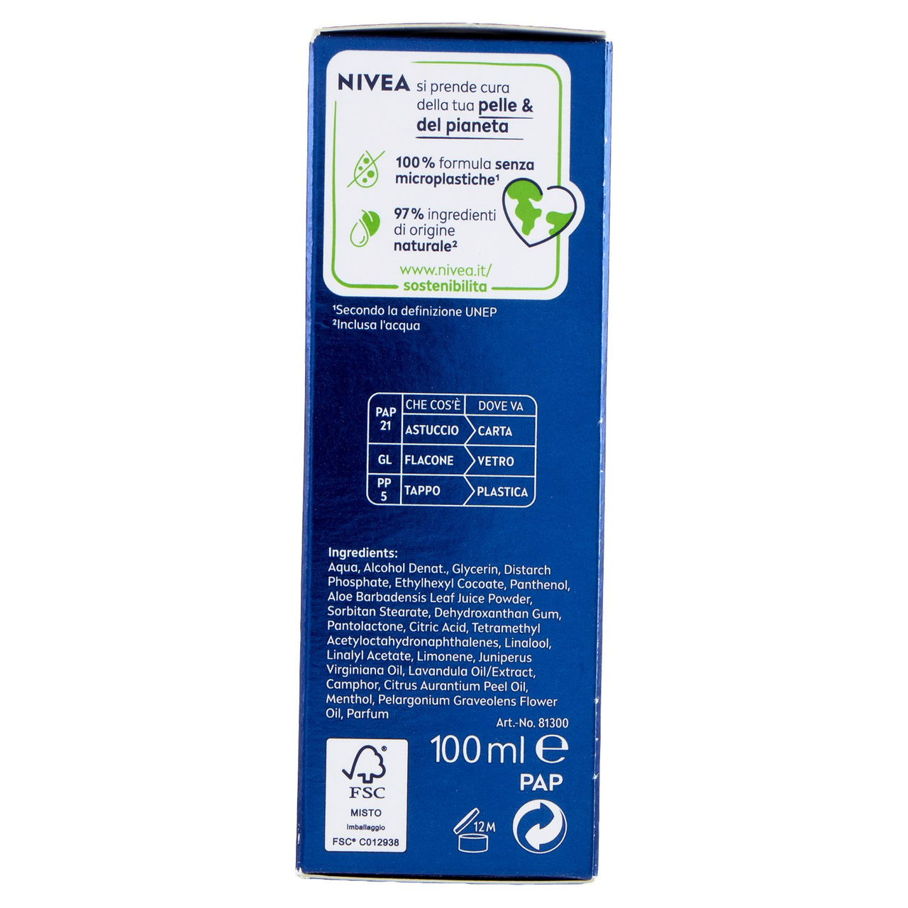 Nivea Men Protect e Care Balsamo Dopobarba