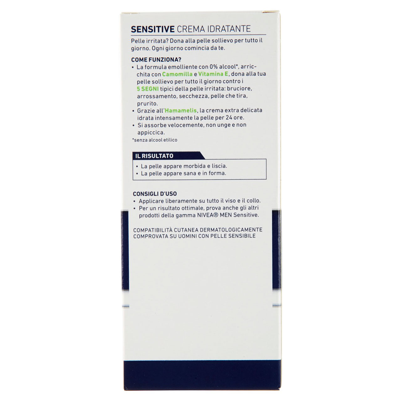 Nivea Men Sensitive Crema Idratante 75 ml