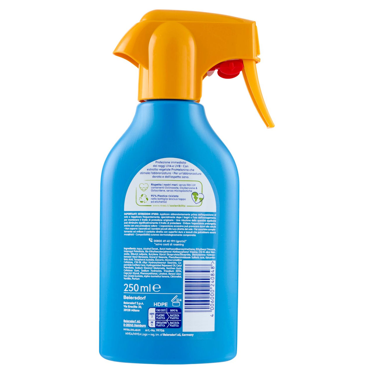 Nivea Sun protect & bronze 50 Alta 250 ml