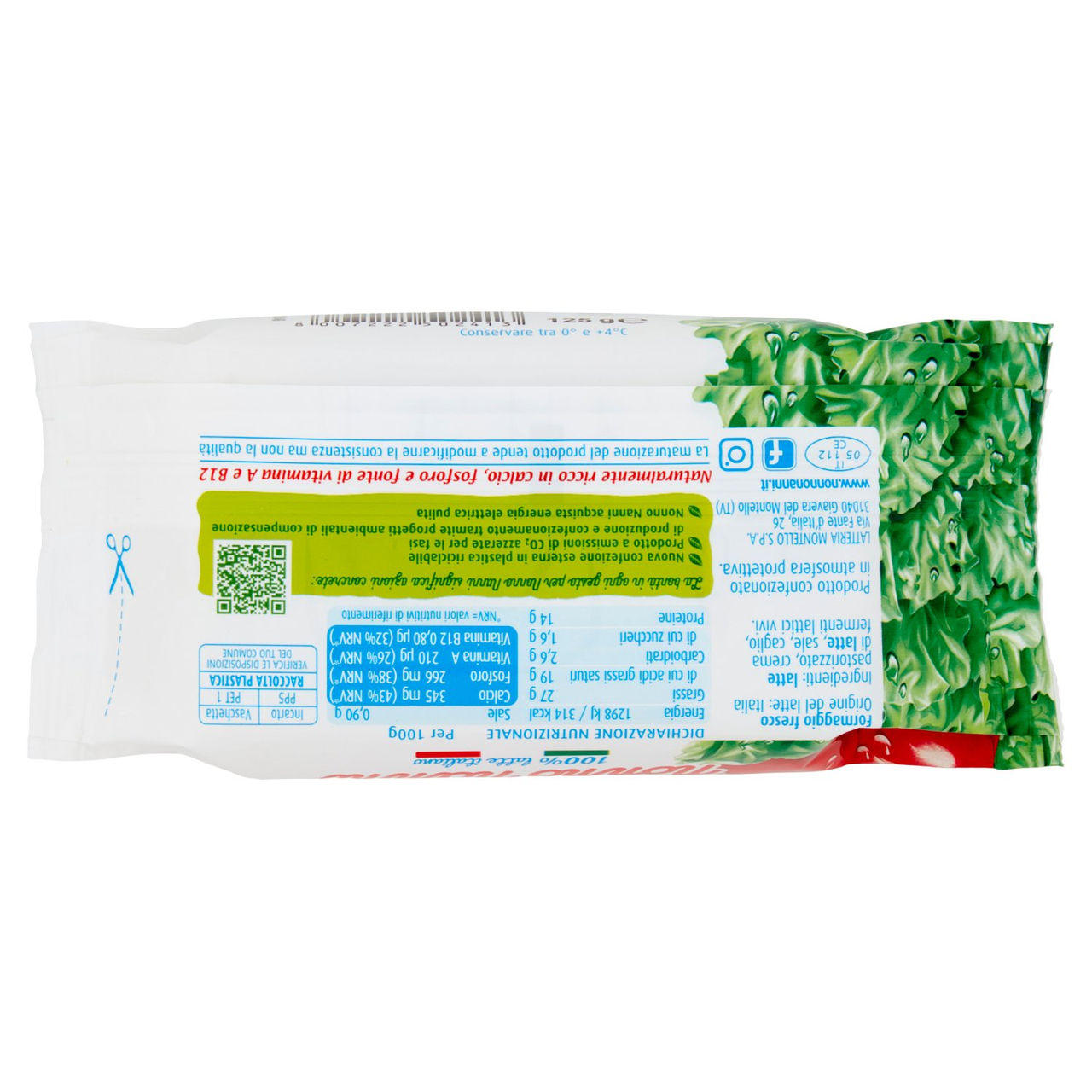 Nonno Nanni stracchino 125 g