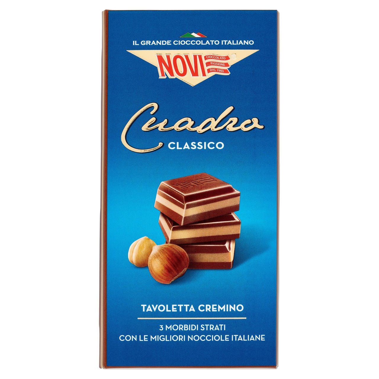 Novi Cuadro Classico Tavoletta Cremino 110 g
