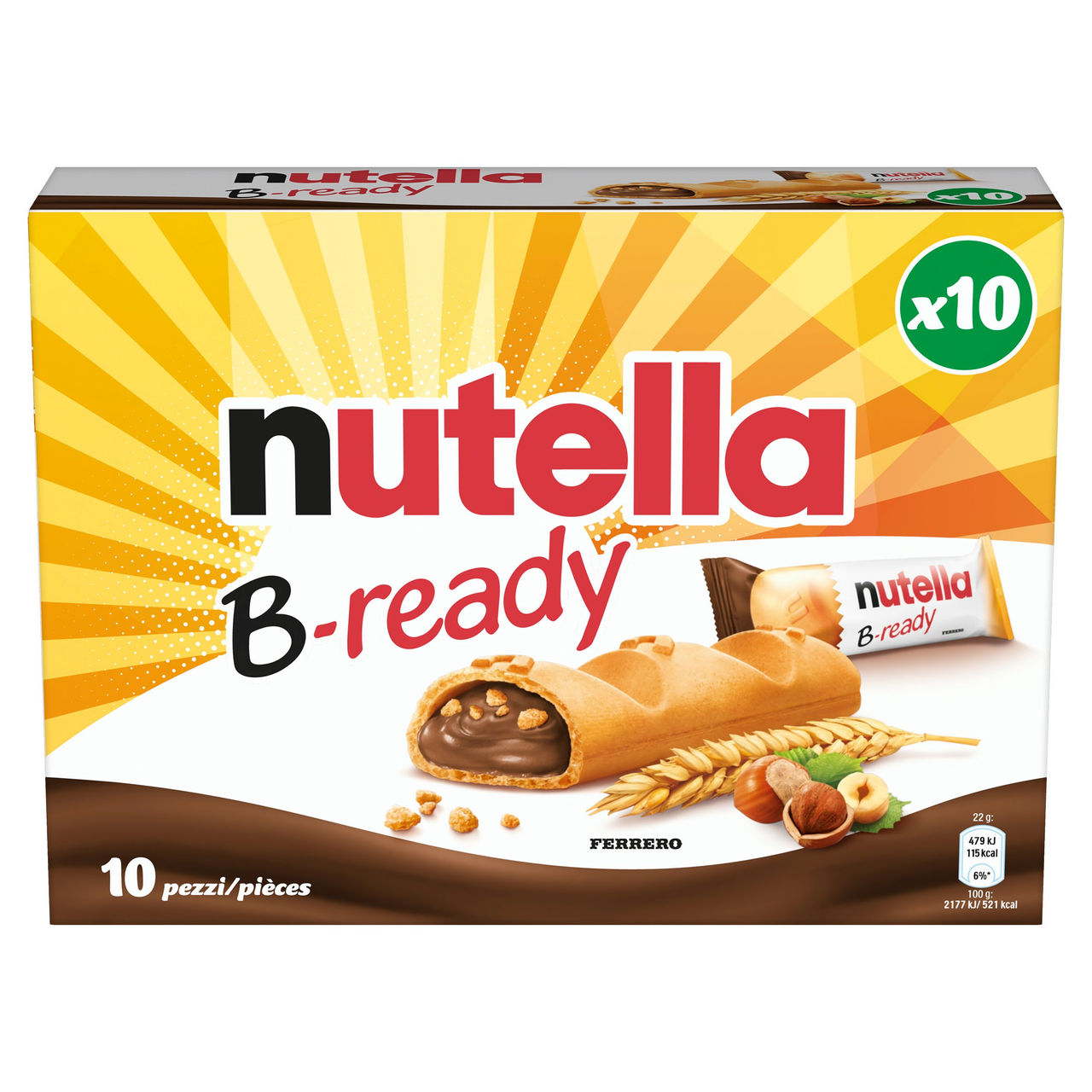 nutella B-ready 10 x 22 g