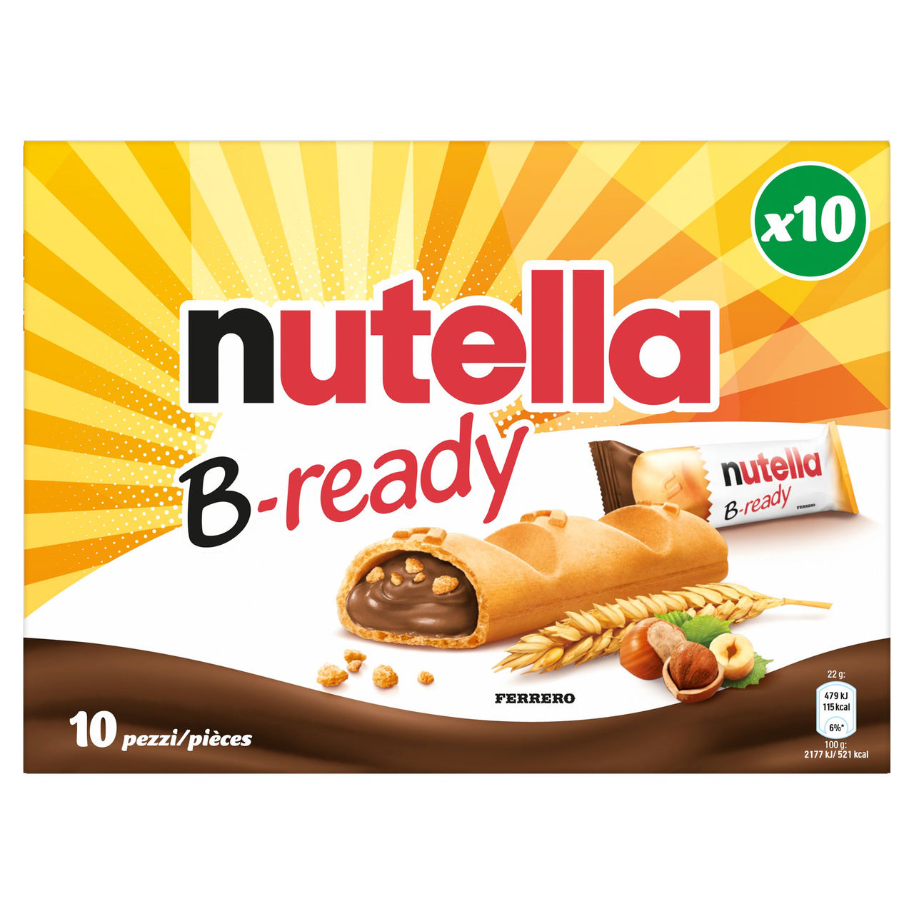 nutella B-ready 10 x 22 g