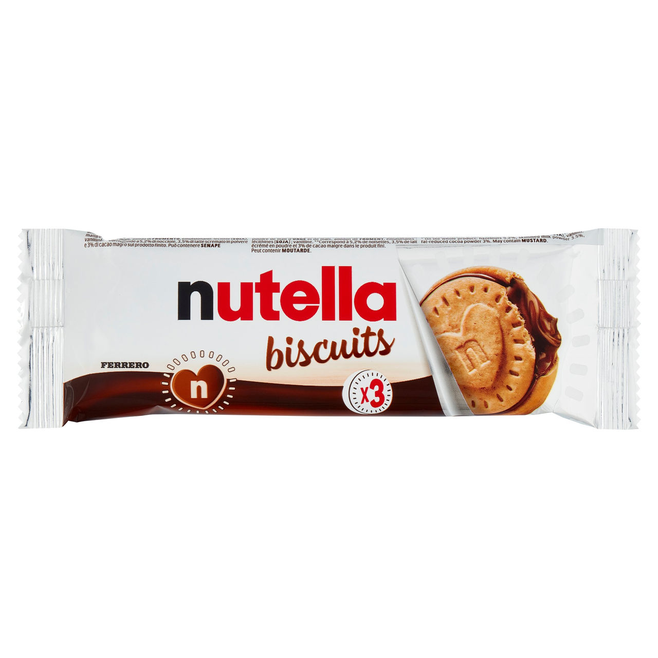 nutella biscuits 3 pezzi 41,4 g