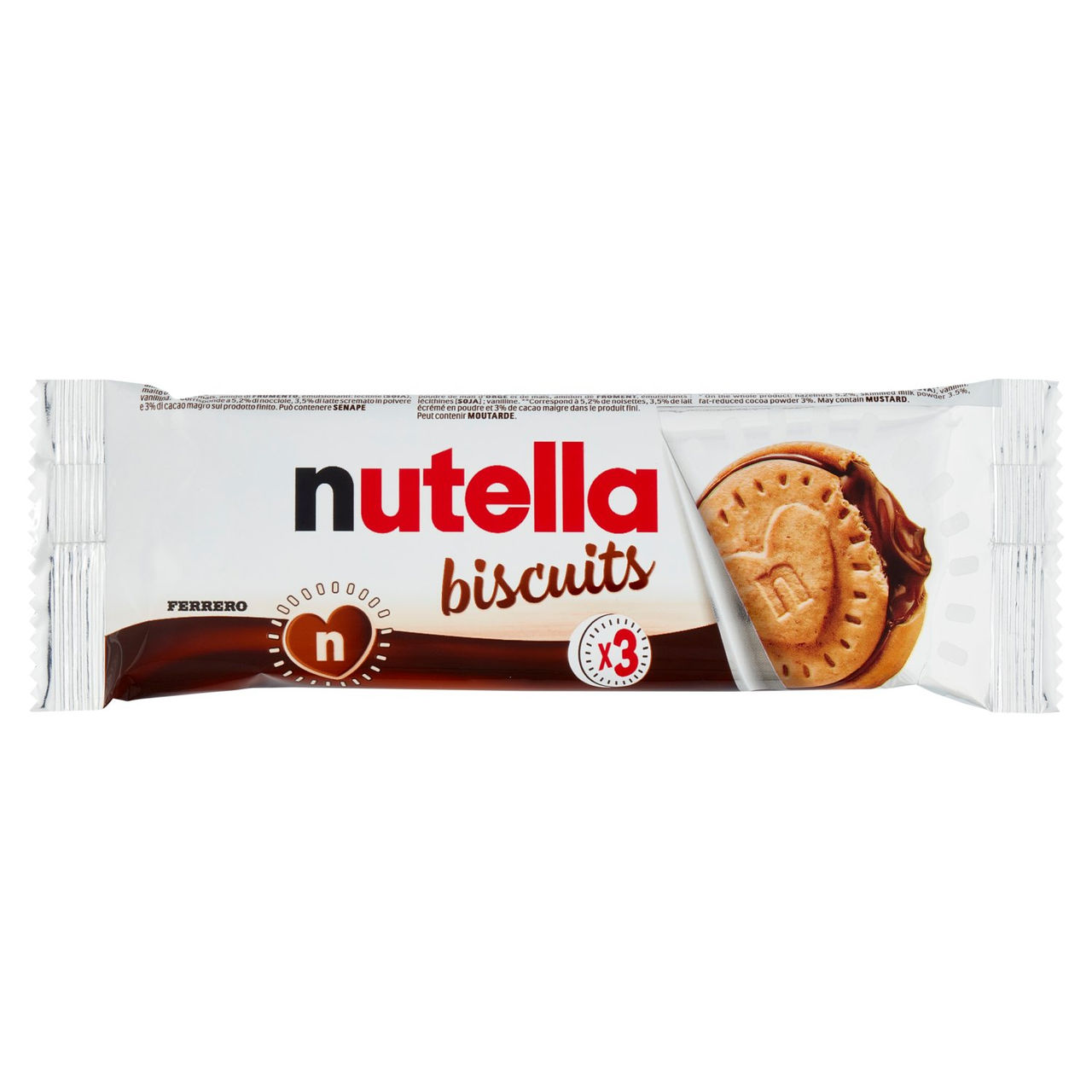 nutella biscuits 3 pezzi 41,4 g
