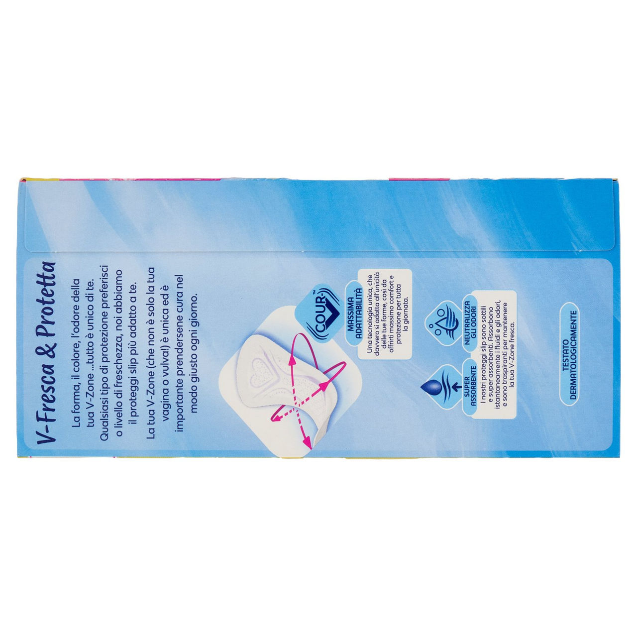 Nuvenia dailies V-Protection & Freshness Regular Proteggi Slip in Bustina 22 pz