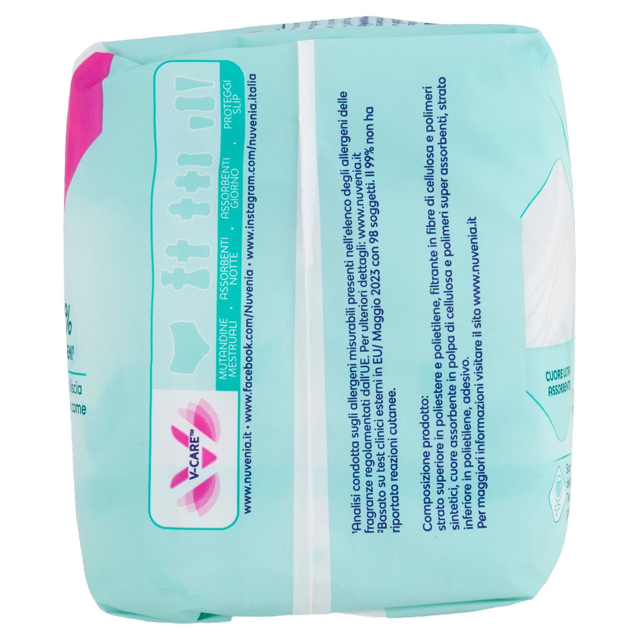 Nuvenia pure sensitive Ultra Regular  con Ali 12 pz