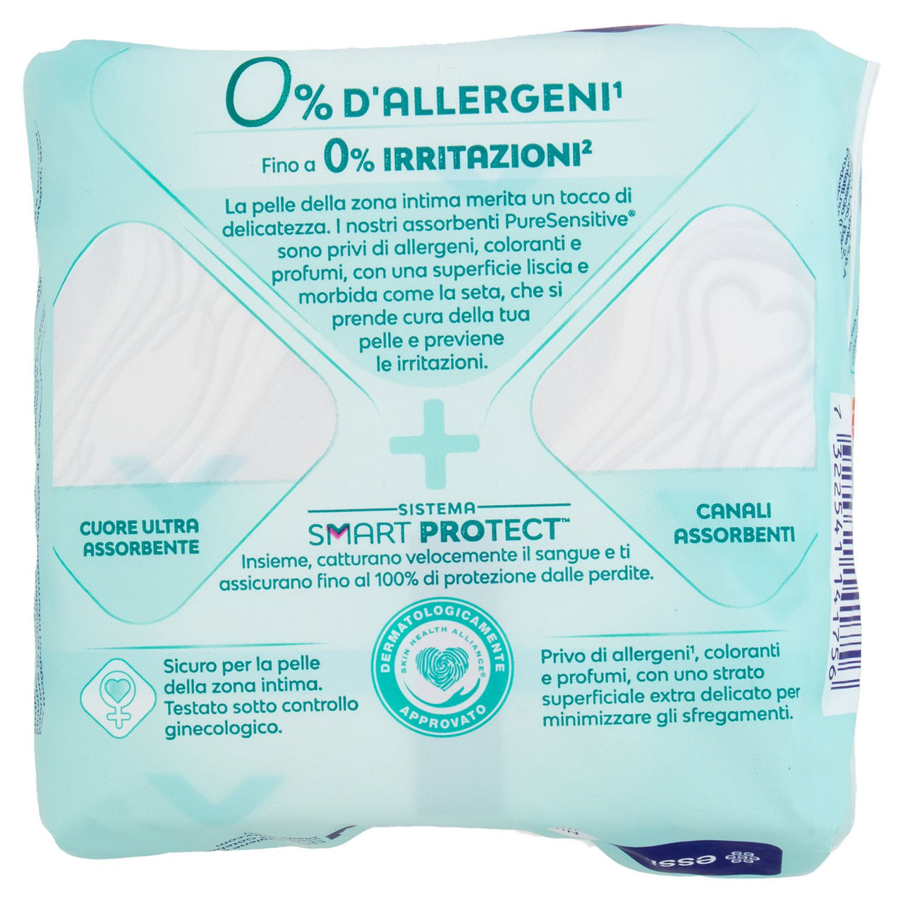 Nuvenia pure sensitive Ultra Regular  con Ali 12 pz