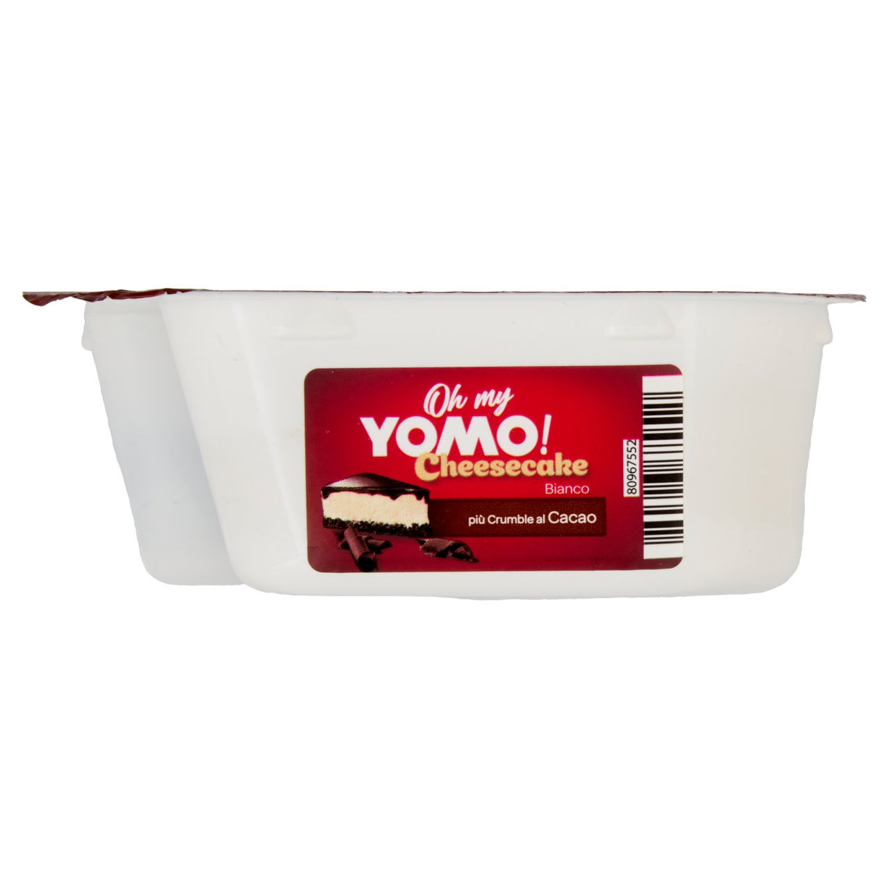 Oh my Yomo! Cheesecake Bianco più Crumble al Cacao 140 g