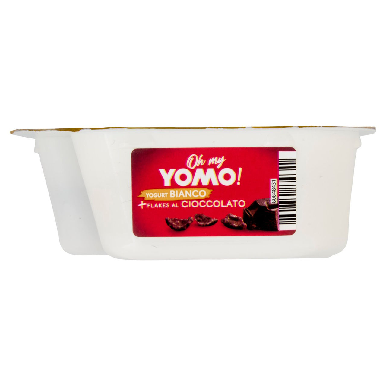 Oh my Yomo! Yogurt Bianco   Flakes al Cioccolato 140 g