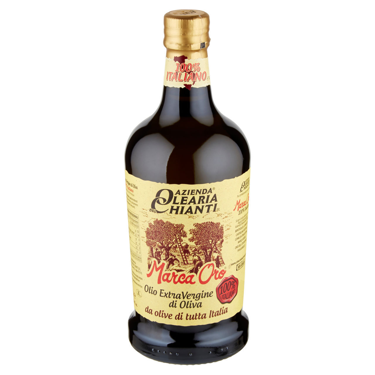 Olio extra vergine di oliva 100% italiano Azienda Olearia del Chianti  750 ml