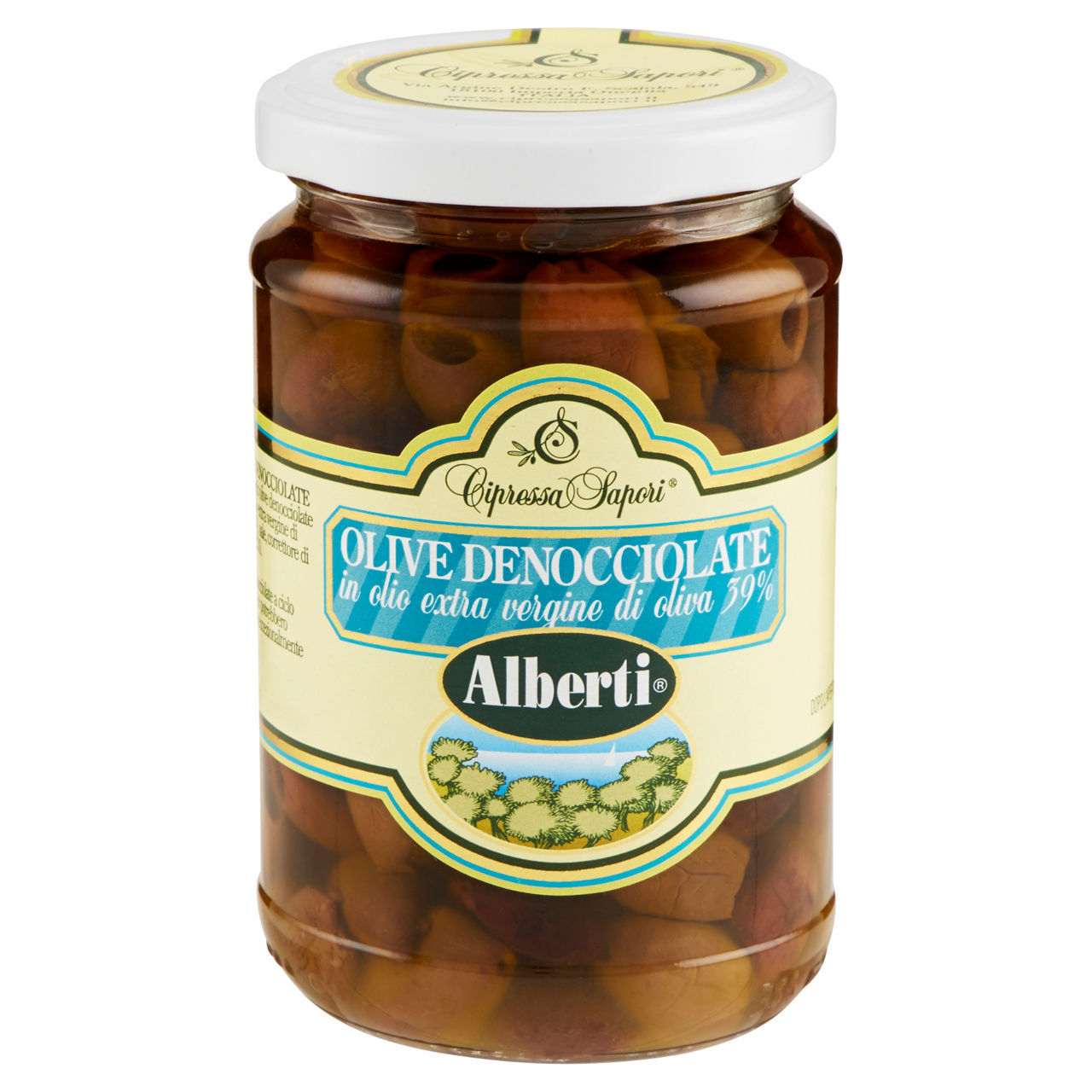 Olive Cipressa Sapori Alberti denocciolate 280 g