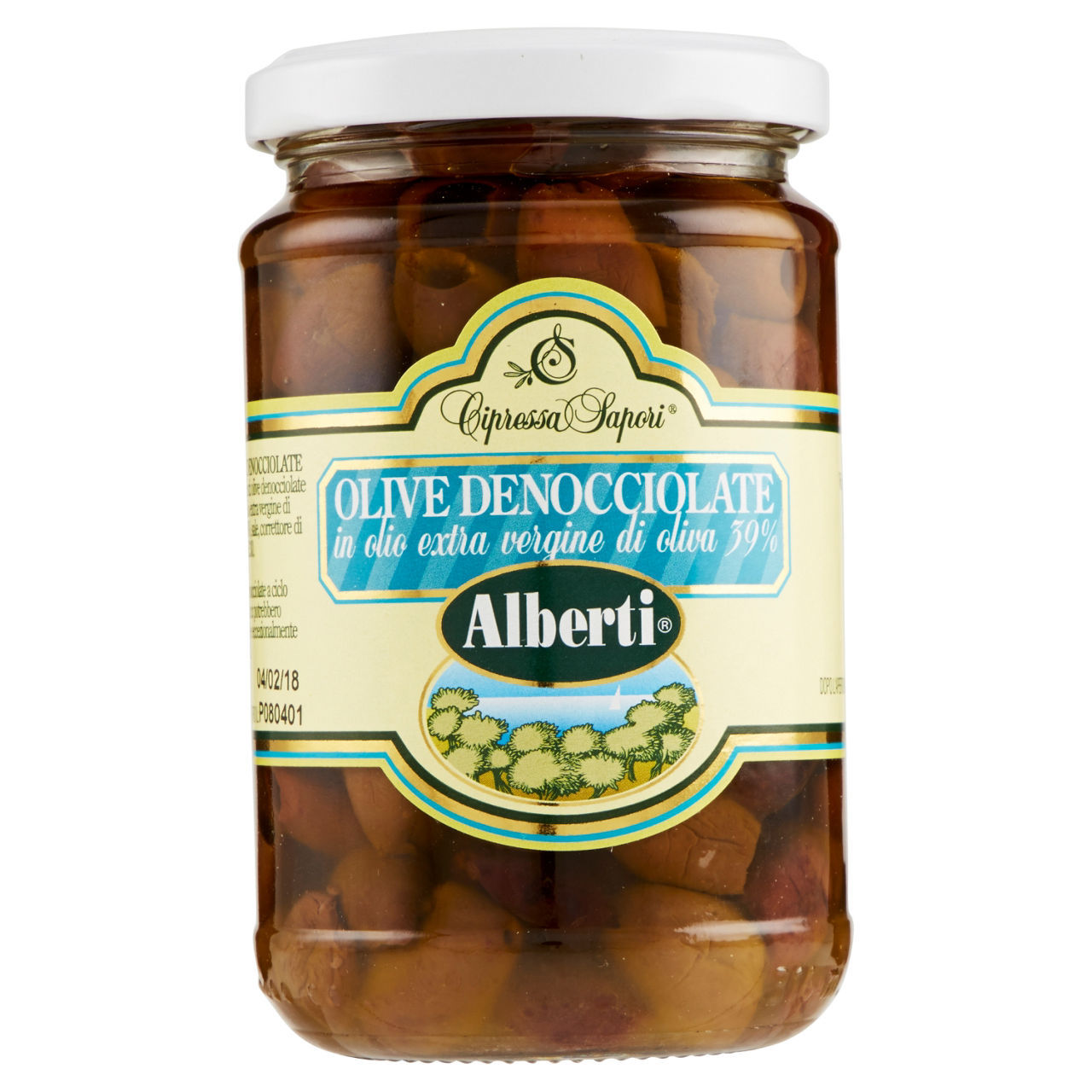 Olive Cipressa Sapori Alberti denocciolate 280 g