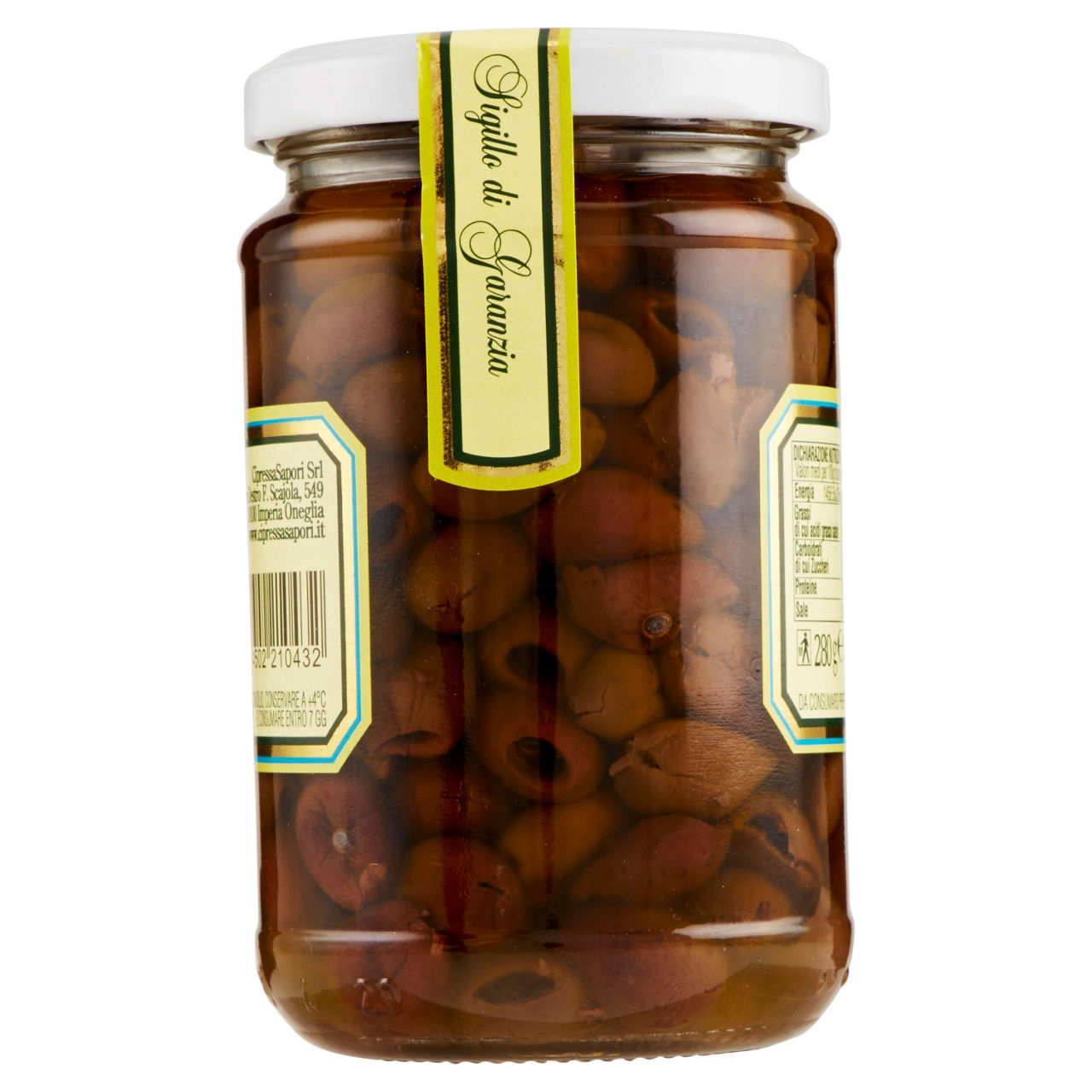 Olive Cipressa Sapori Alberti denocciolate 280 g