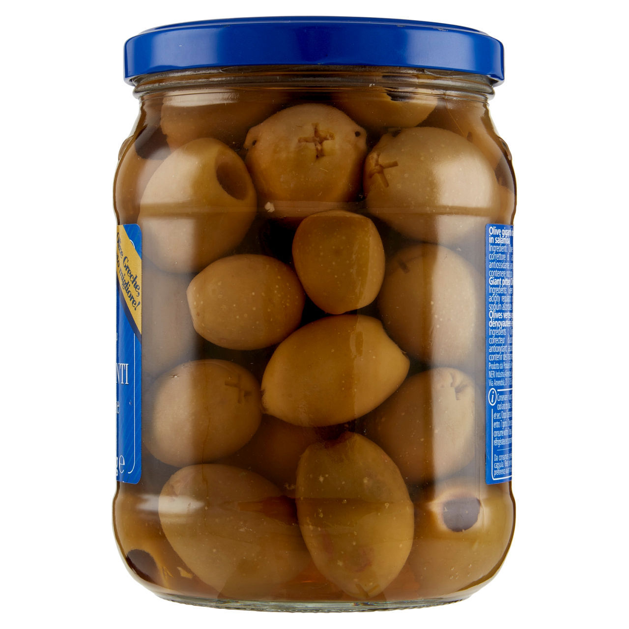 Olive giganti Neri denocciolate 370 g