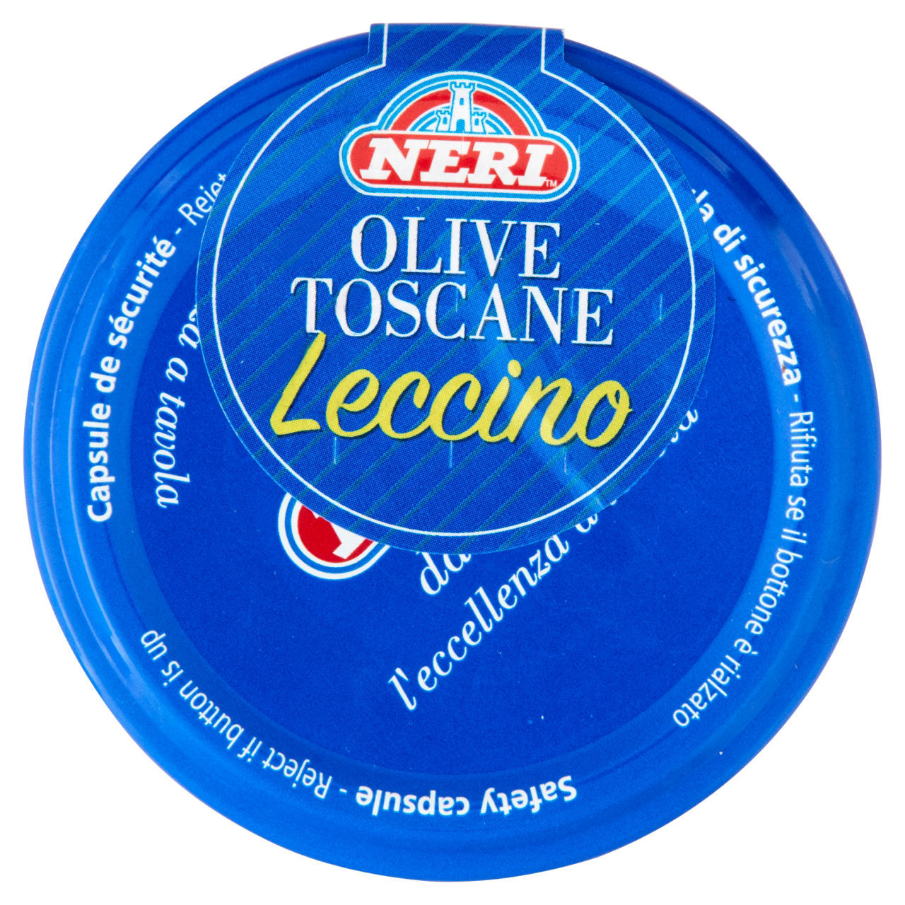 Olive toscane Neri in olio di oliva denocciolate 170 g