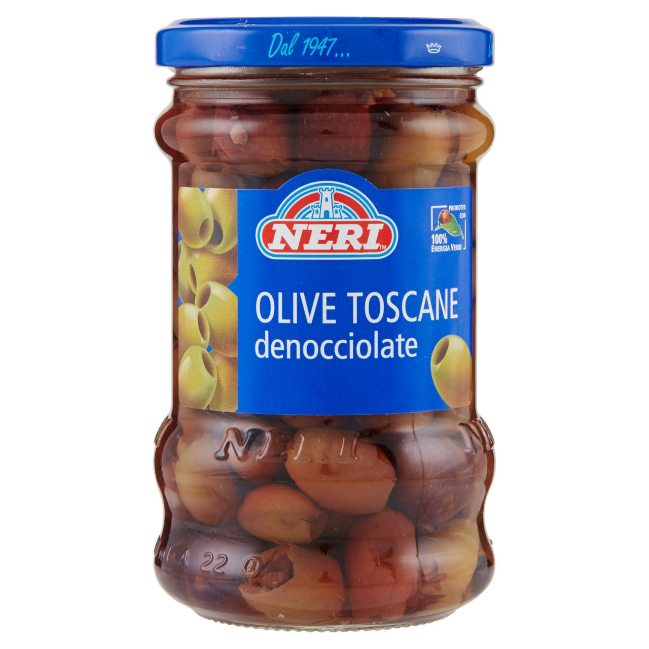 Olive toscane Neri in salamoia denocciolate 140 g
