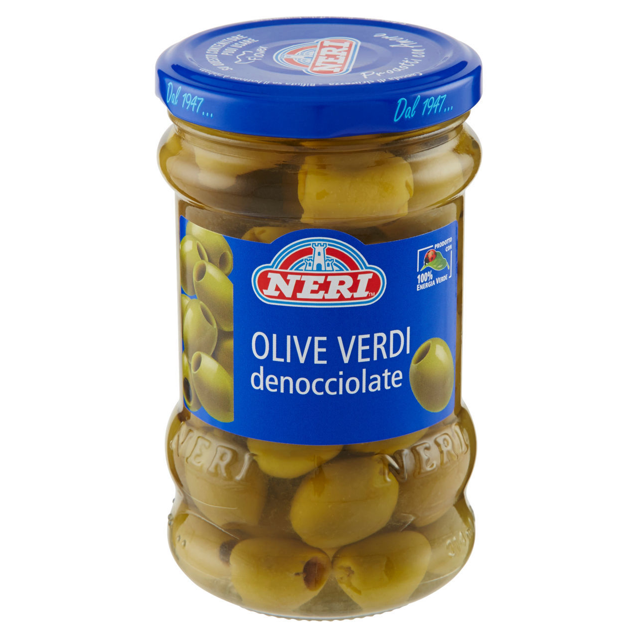 Olive verdi denocciolate Neri  135 g