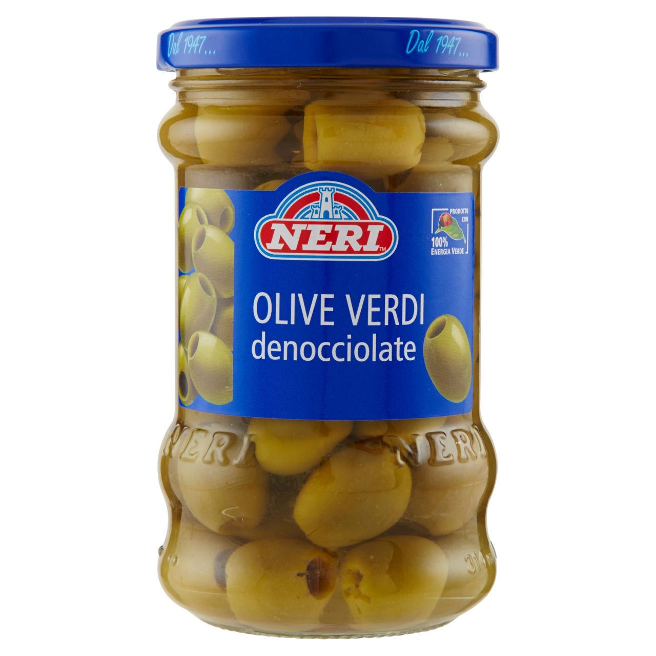 Olive verdi denocciolate Neri  135 g