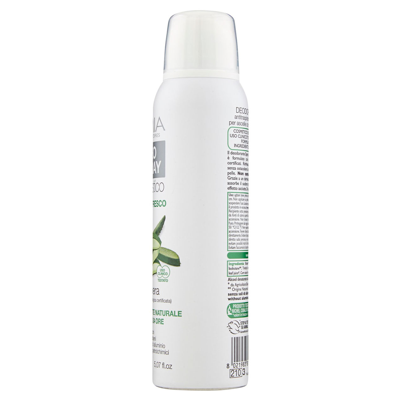 Omia Laboratoires erboristico Deo Spray Neutro Fresco aloe vera 150 ml