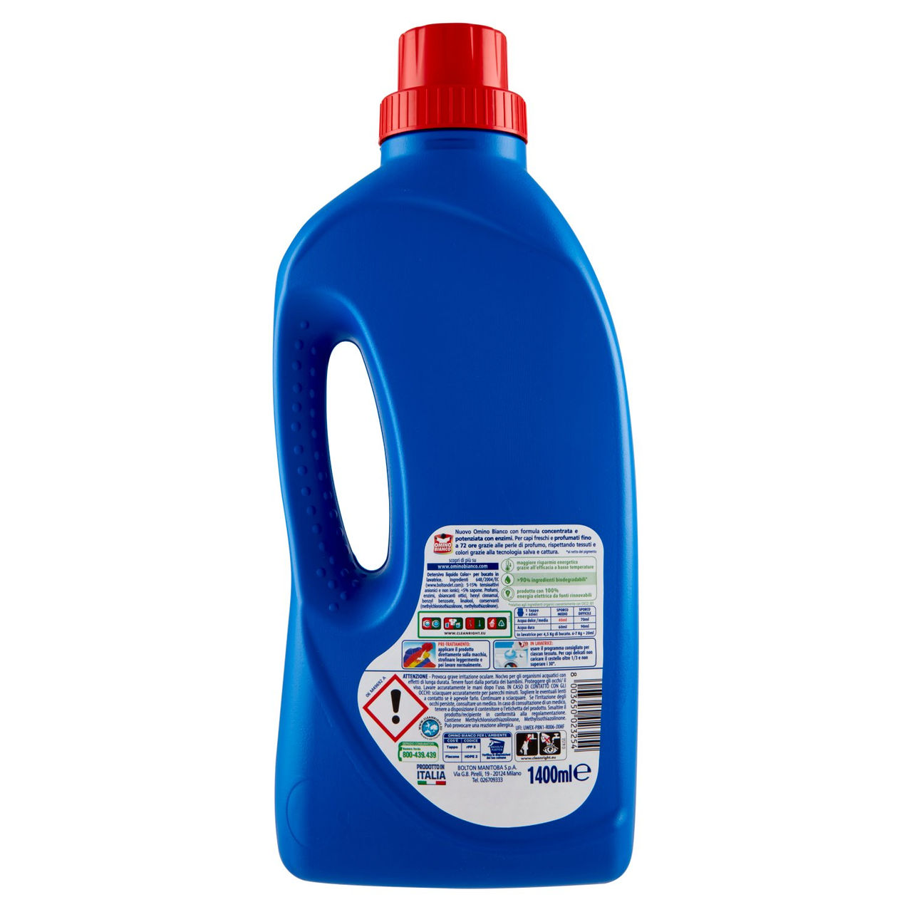 Omino Bianco Detersivo Lavatrice Liquido Color  35 Lavaggi 1400 ml