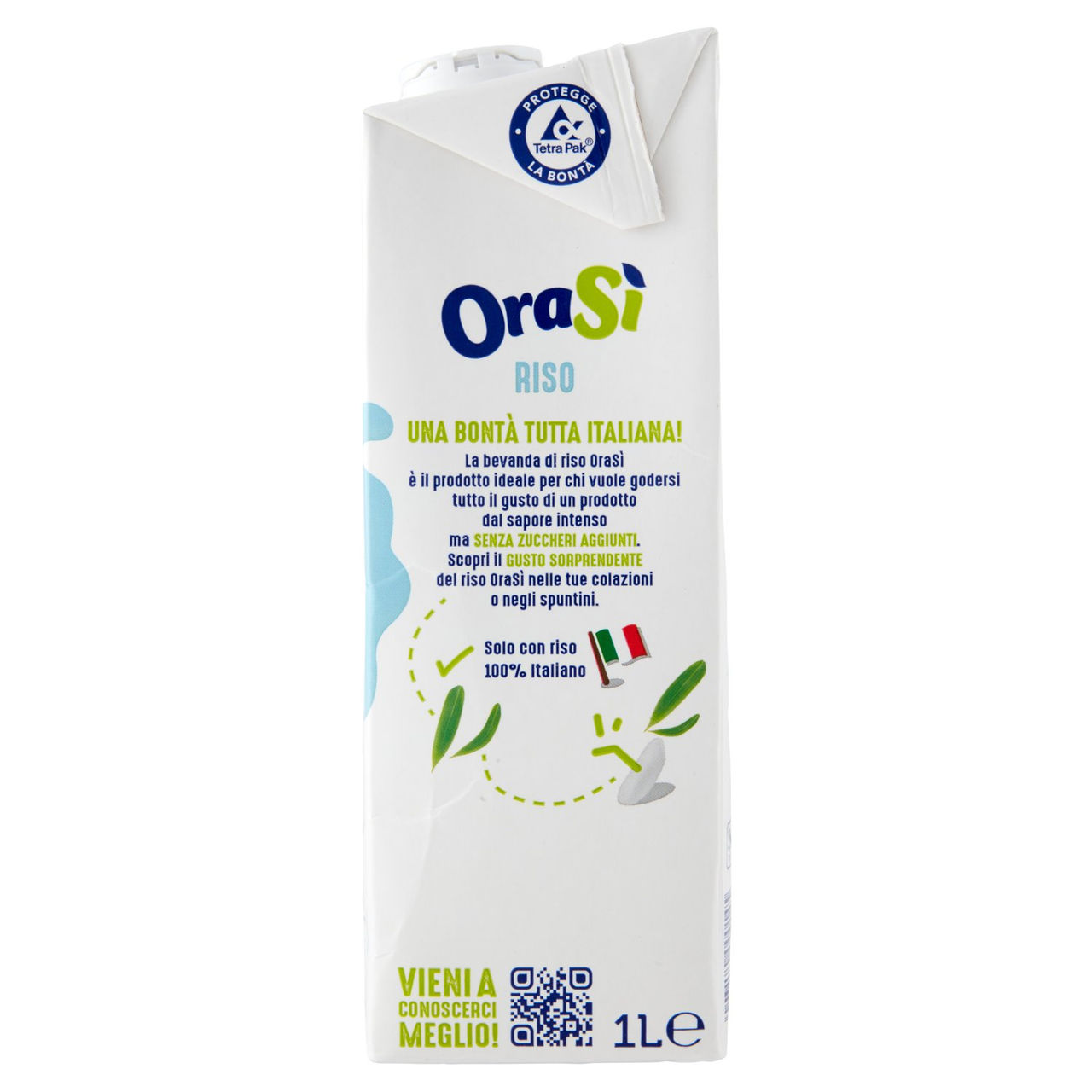 OraSì Riso Senza Zuccheri Aggiunti* 1 L