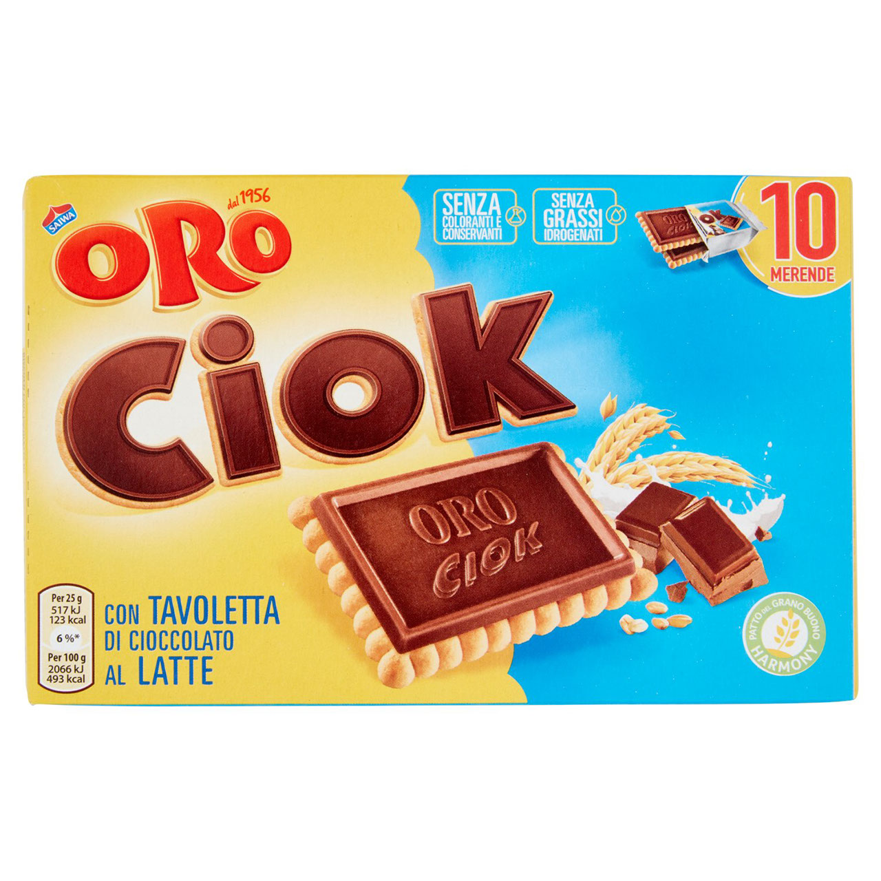 Oro Ciok Latte 10 x 25 g in vendita online