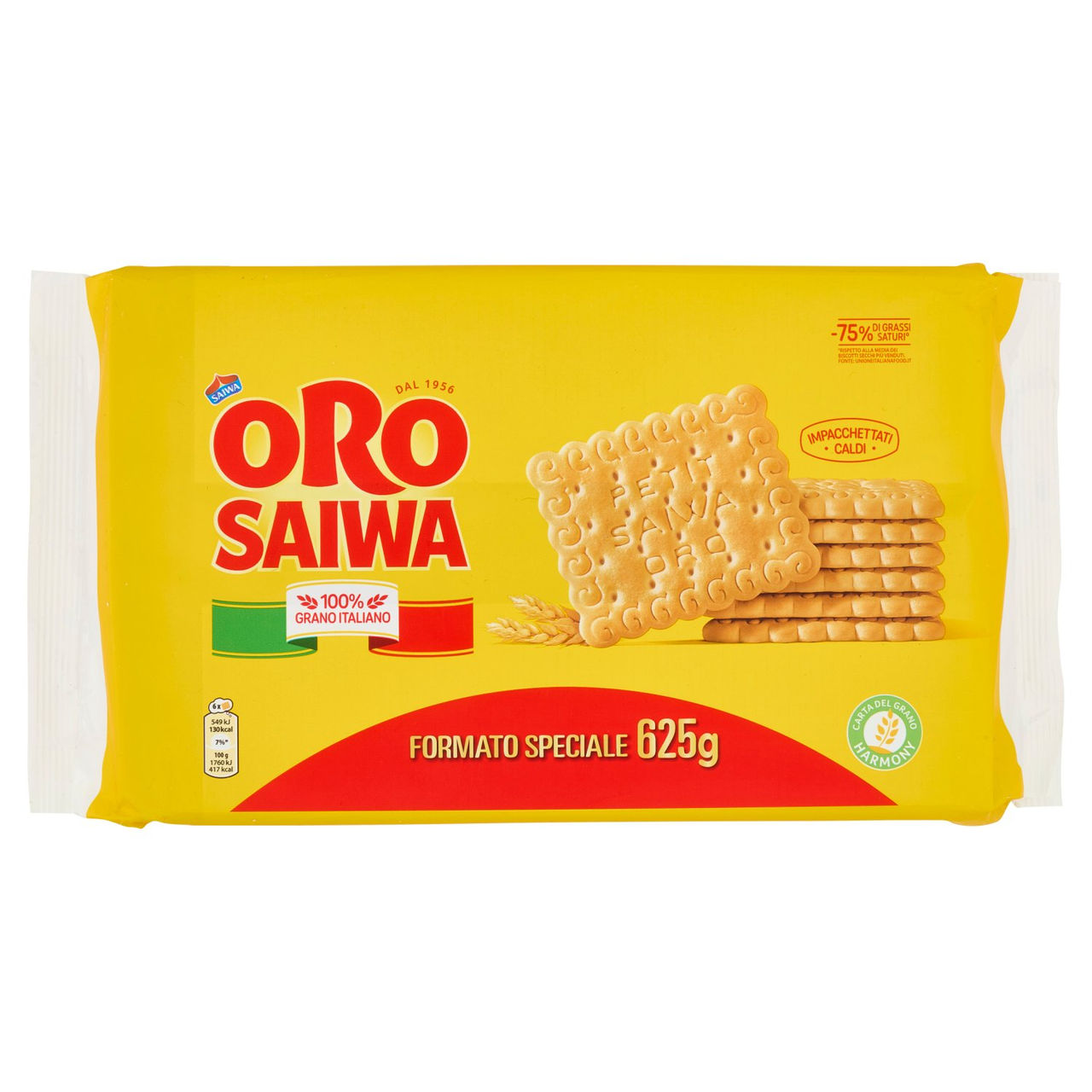 Oro Saiwa biscotti secchi Classici - 625 g