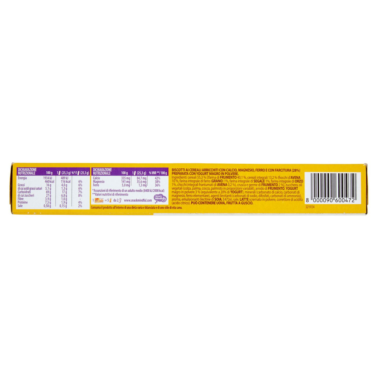 Oro Saiwa Vitasnella Cereal Yo Original 253 g