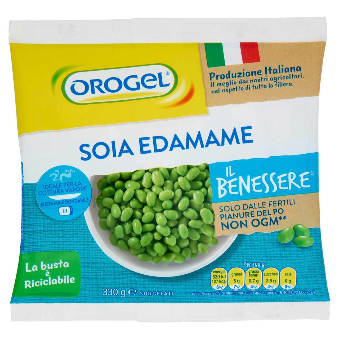 Orogel Il Benessere Soia Edamame Surgelati 330 g