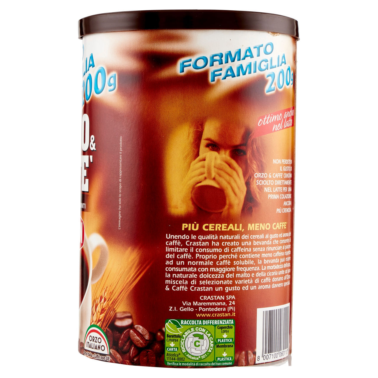 Orzo & Caffè Crastan solubile 200 g