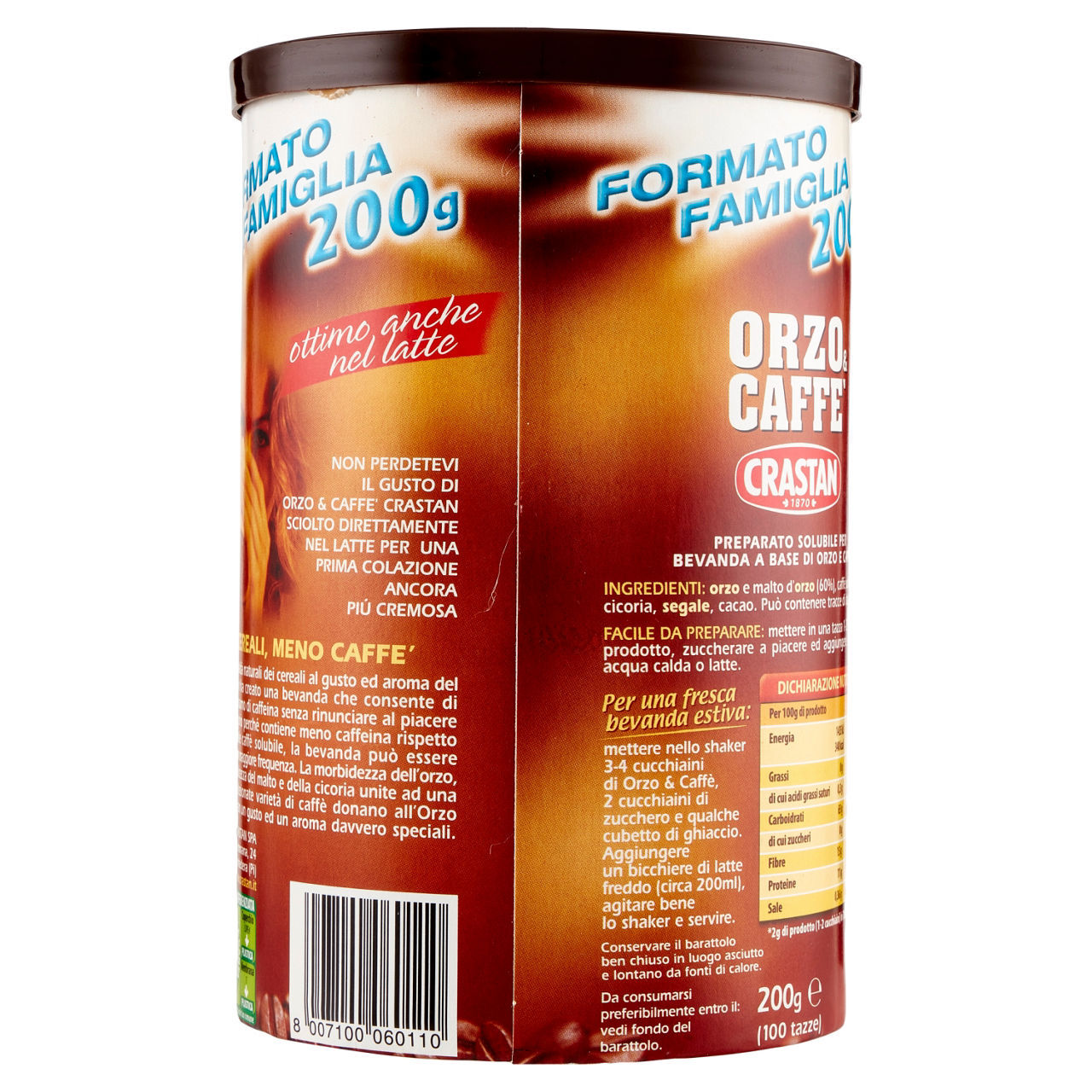 Orzo & Caffè Crastan solubile 200 g