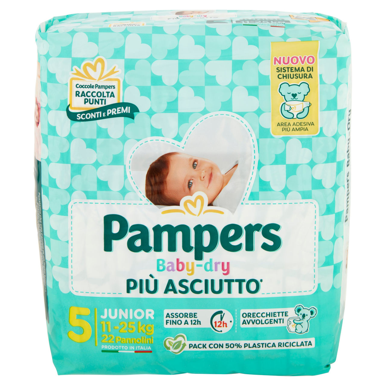 Pampers Baby-dry Junior 22 pz