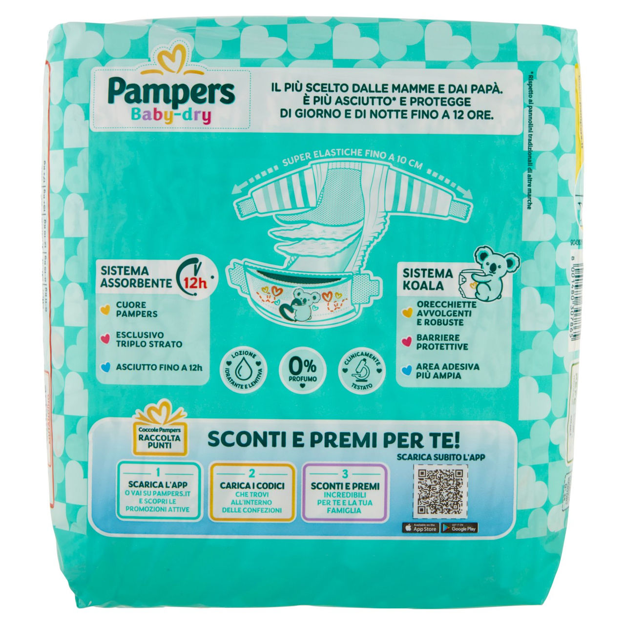 Pampers Baby-dry Junior 22 pz