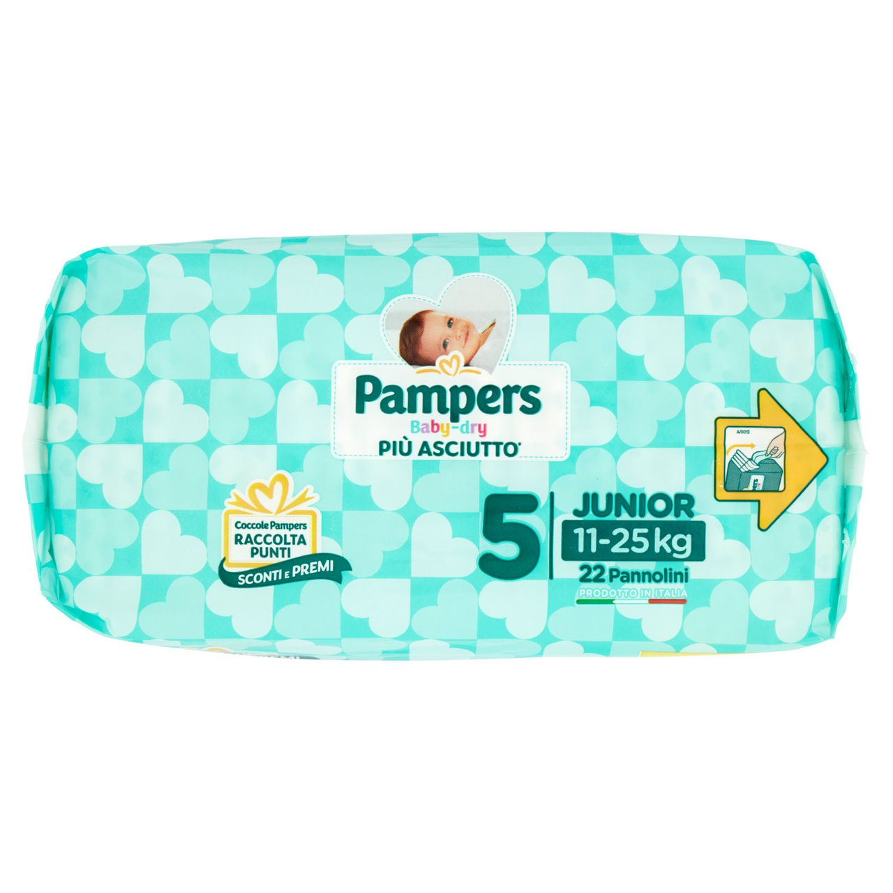 Pampers Baby-dry Junior 22 pz